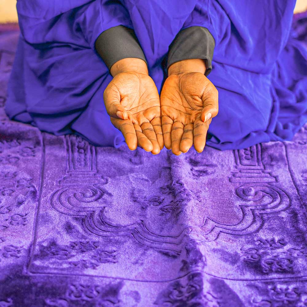 Velvet Praying Mat